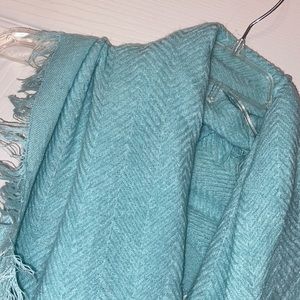 Light blue infinity scarf